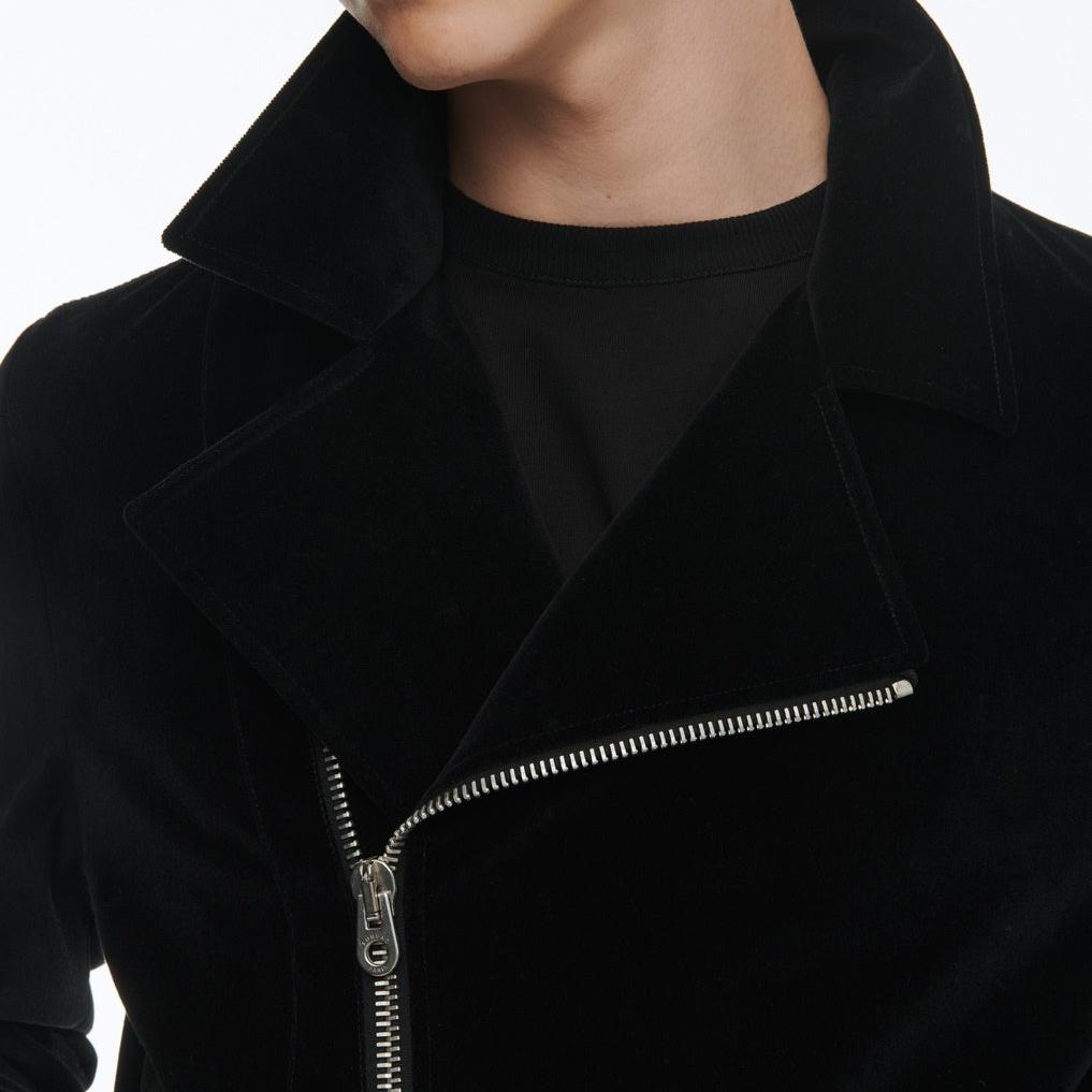 Fursac - Palatine Velvet Jacket - Black