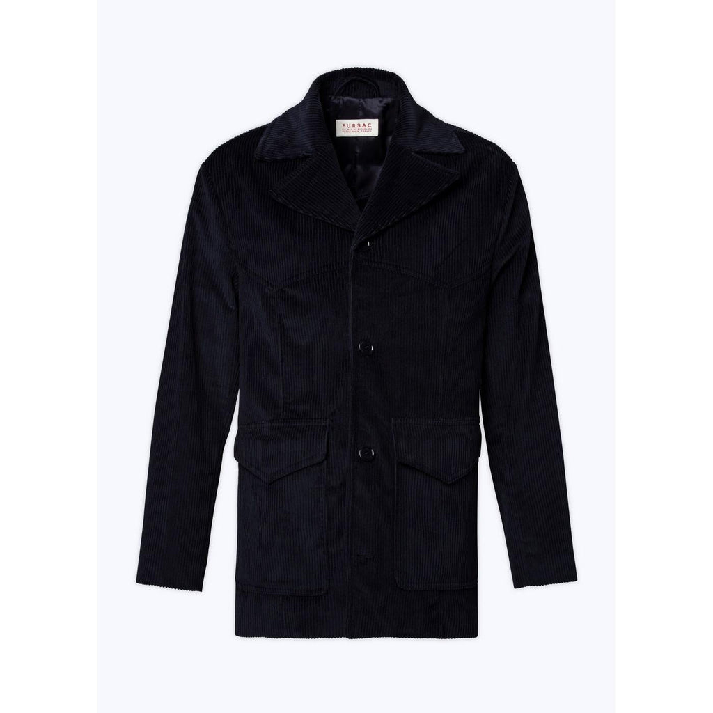 Chaqueta de pana - Azul marino