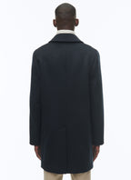 Manteau Col Officier - Carbone