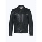 Fursac - Blouson Cuir Zippé Vachette - Noir