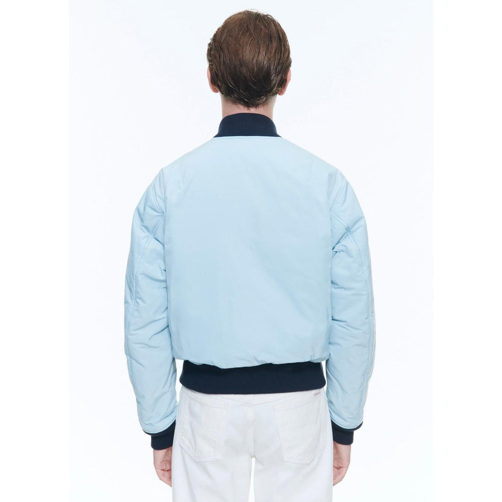 Fursac - Bomber En Serge Technique - Bleu Clair