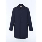 Fursac - Manteau En Tissu Déperlant - Bleu