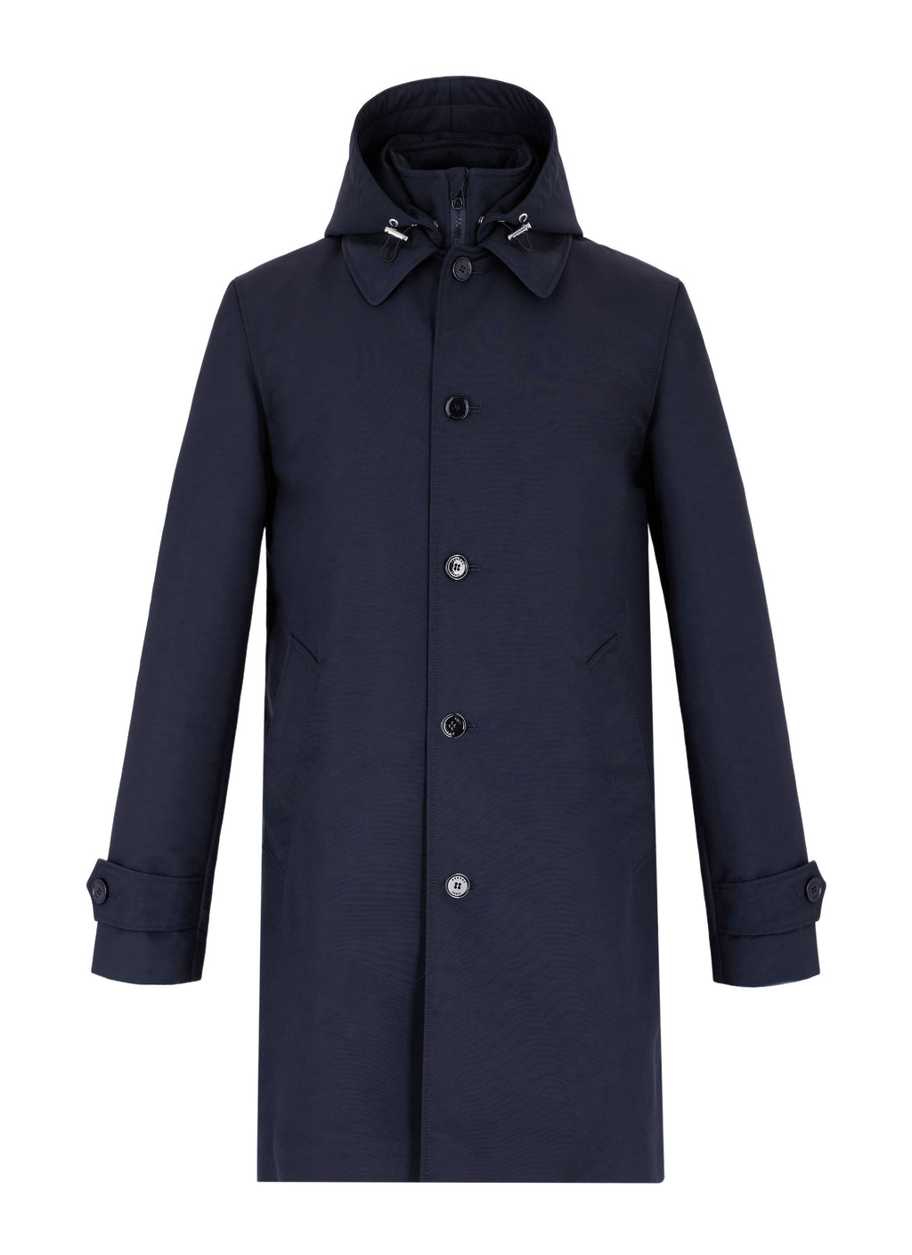 Parka with Storm Facing - Navy
