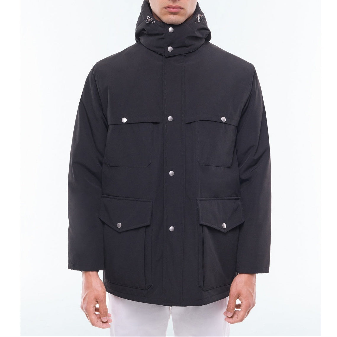Fursac - Parka Multi-Poches Matelassée - Noir