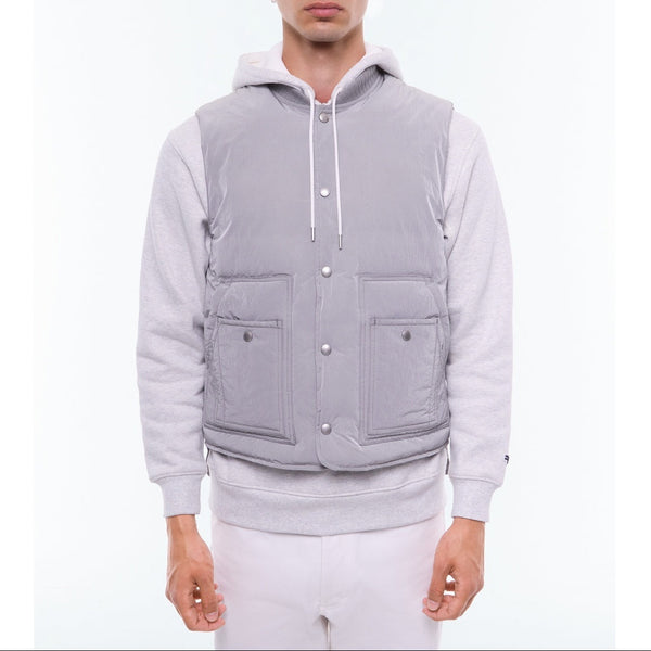 Chaleco acolchado hidrófugo - Gris