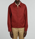 Fursac - Blouson En Toile De Coton Déperlante - Vermillon