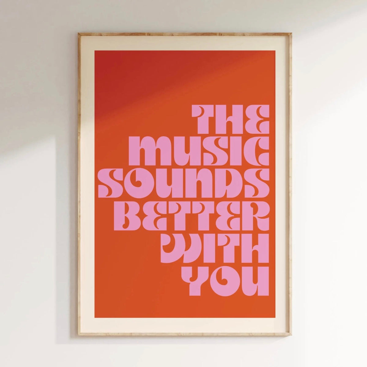 Music Sounds Better 2 - Orange & Rose