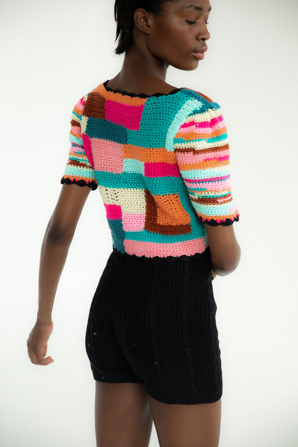 Gilet Au Crochet Tini - Multi