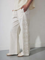 Pantalon Maccabi - Ecru