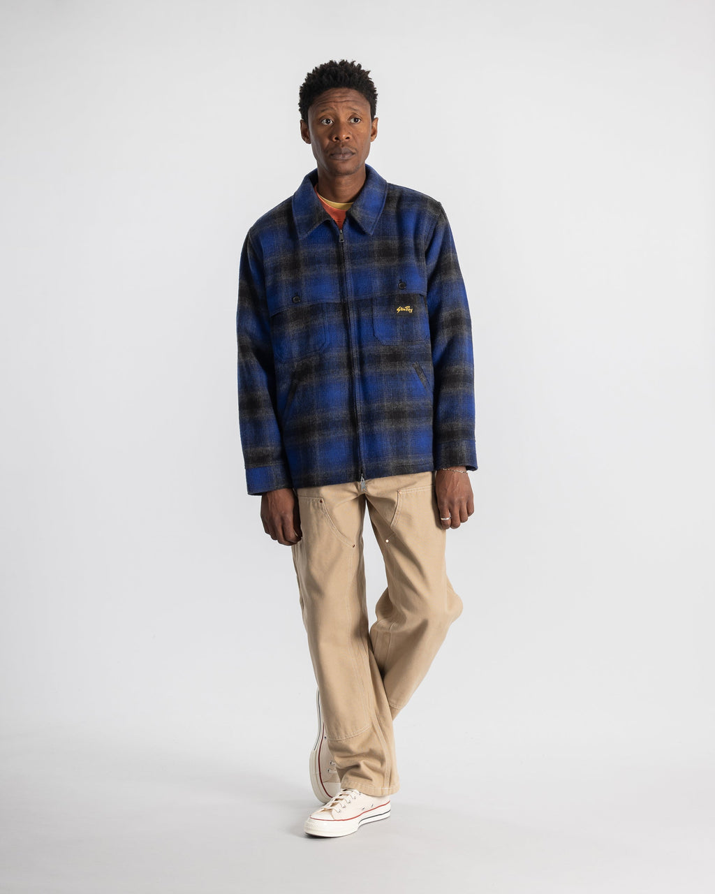 Mackinaw Jacket - Navy Plaid