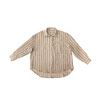 Chemise En Lin Et À Rayures Tu