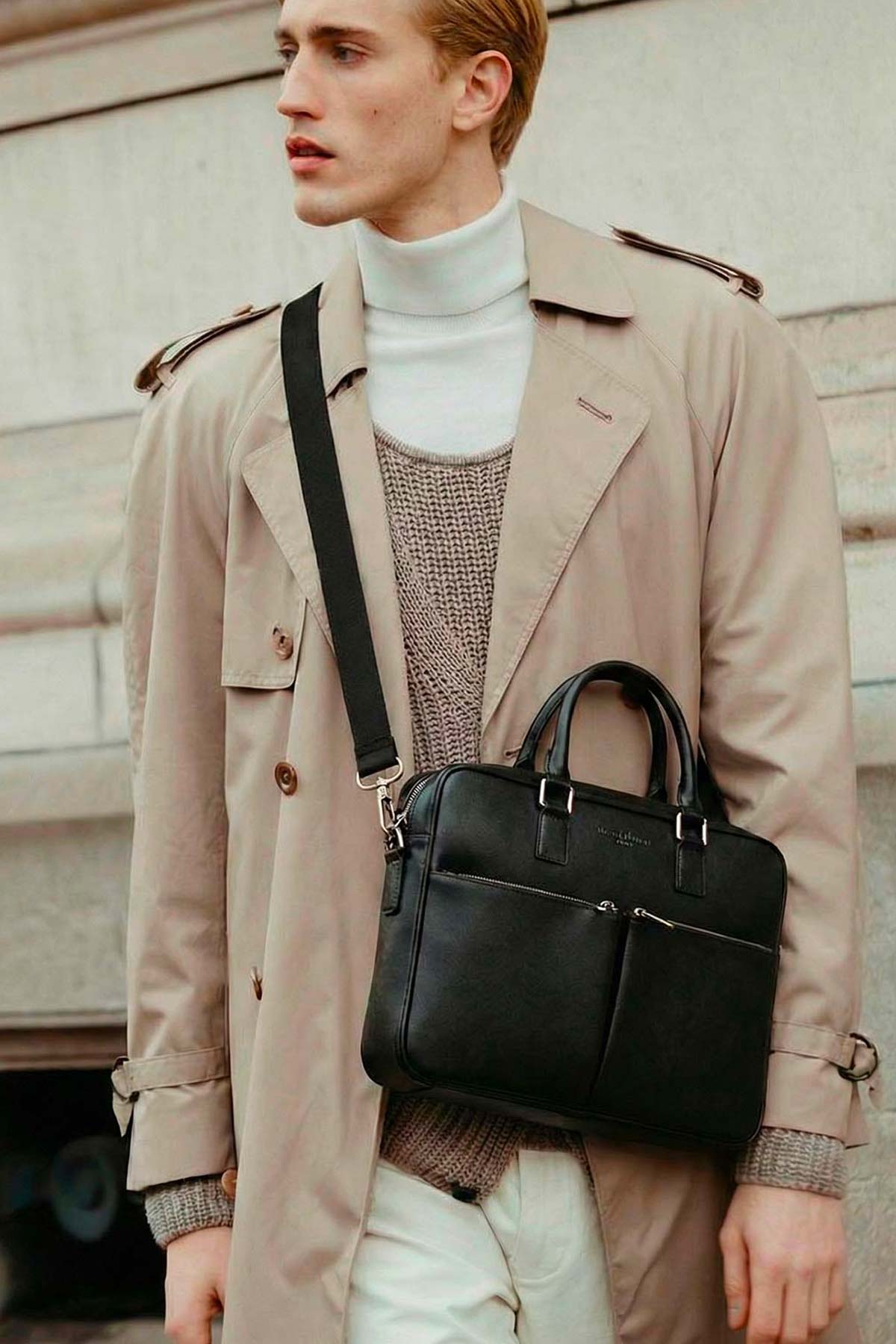 Mael Briefcase - Black