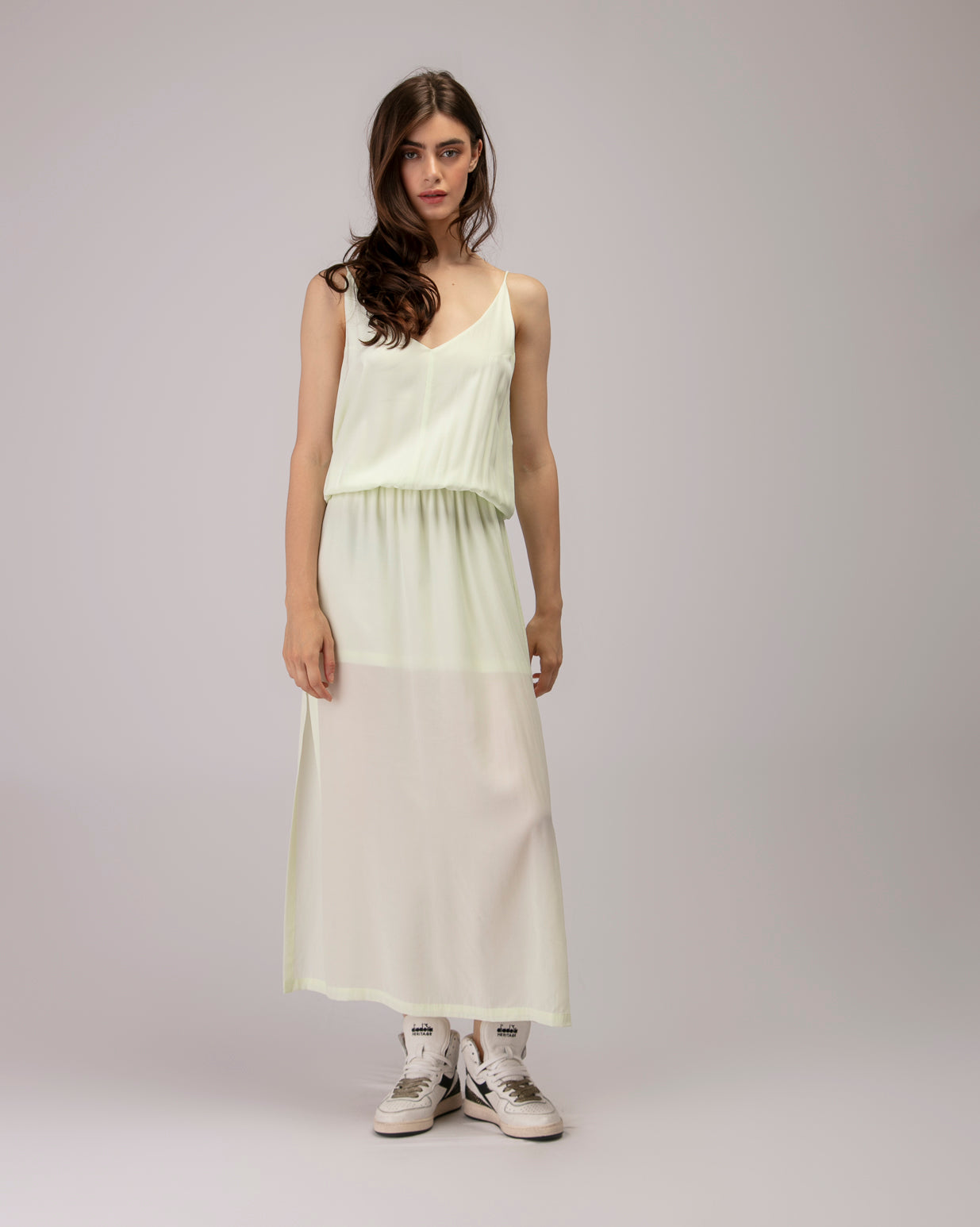 Robe Longue Maeva - Tender Green