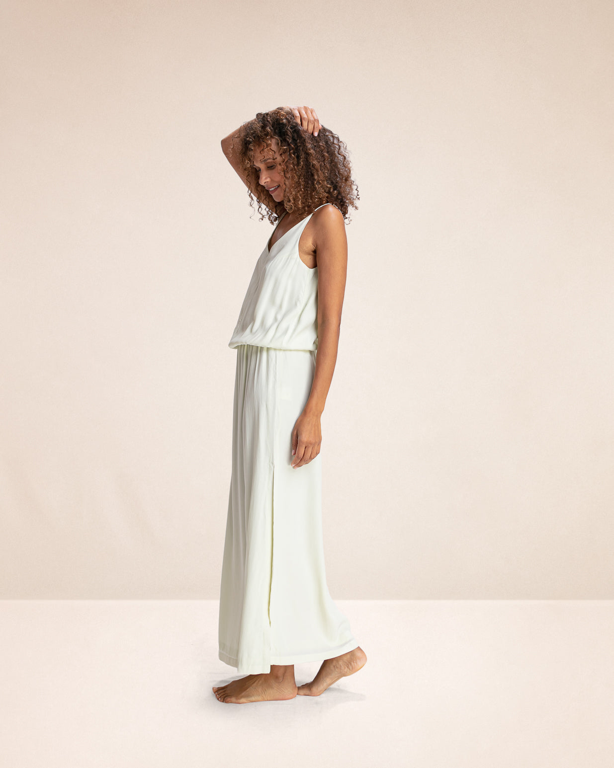 Robe Longue Maeva - Tender Green