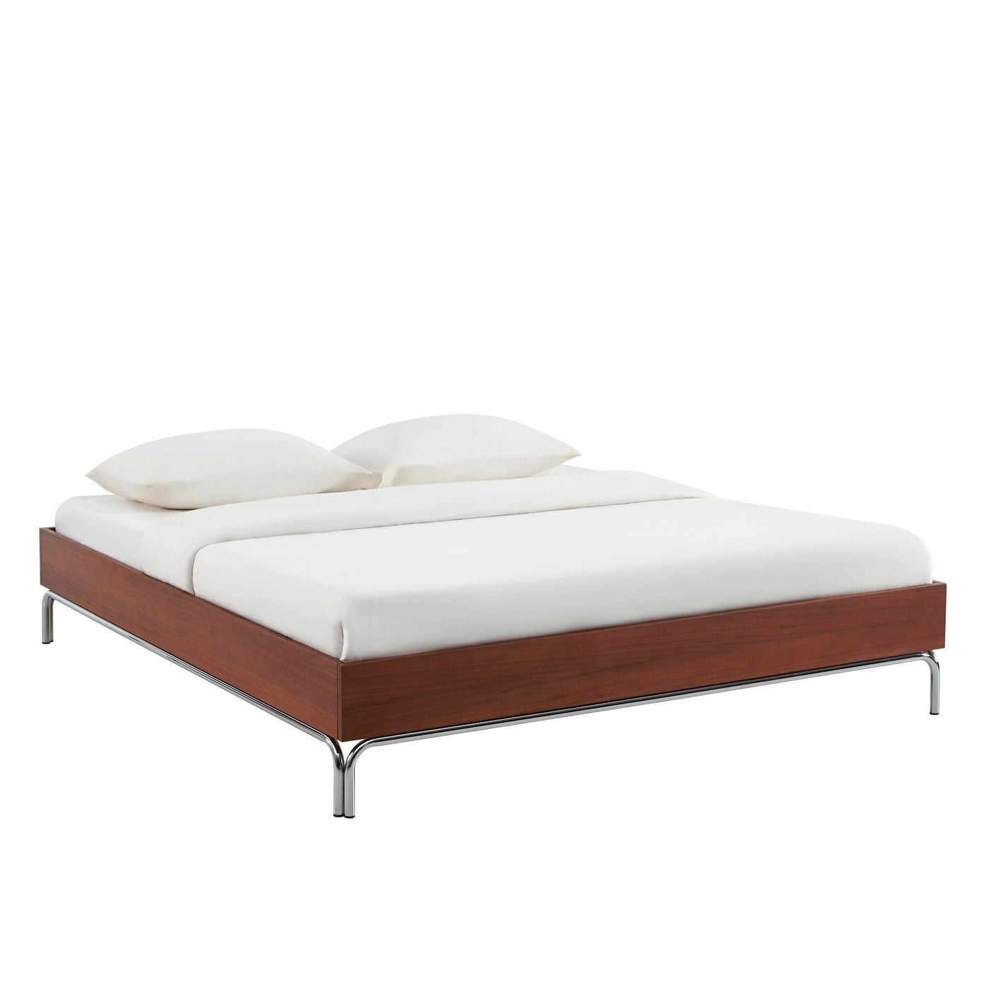 Maggy - Bed - Chenille Fabric - Beige