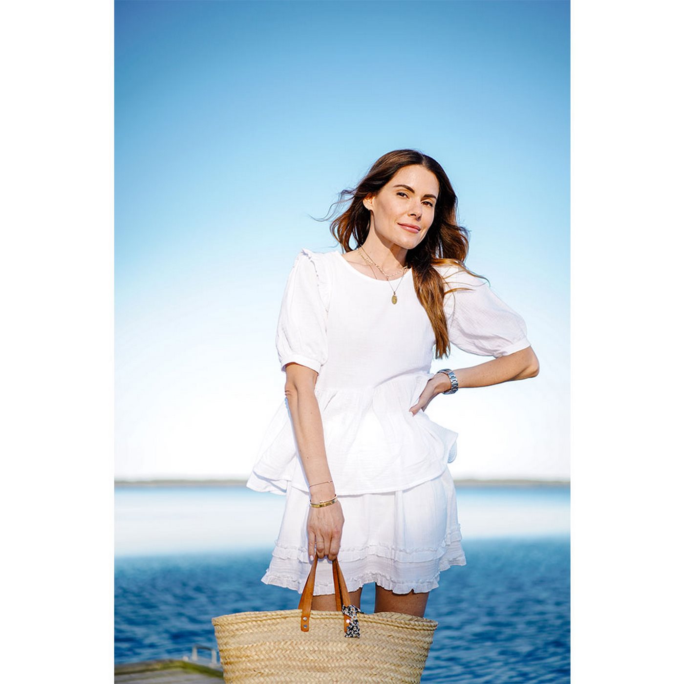 Blouse Magy - Blanc