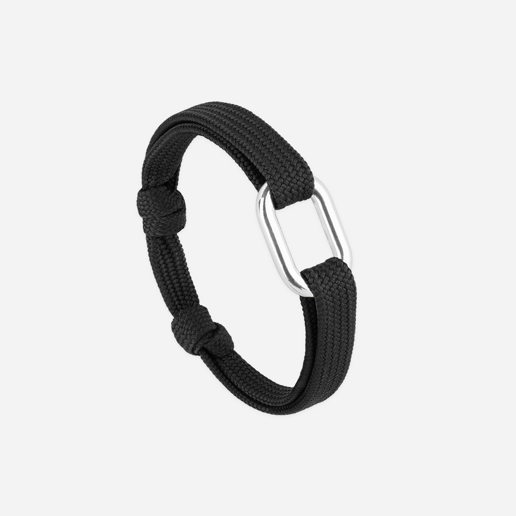 Pulsera de driza - Negro