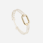 Bracelet Concorde - Beige & Blanc