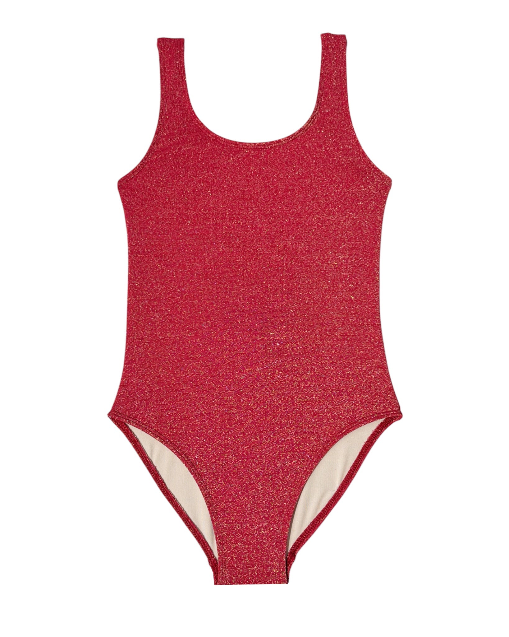 1 Pieza Louisa Cereza Lurex
