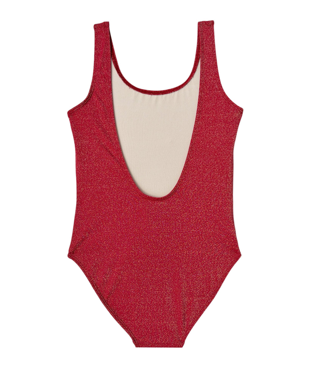 1 Pieza Louisa Cereza Lurex