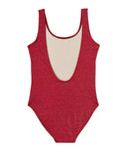 1 Pieza Louisa Cereza Lurex