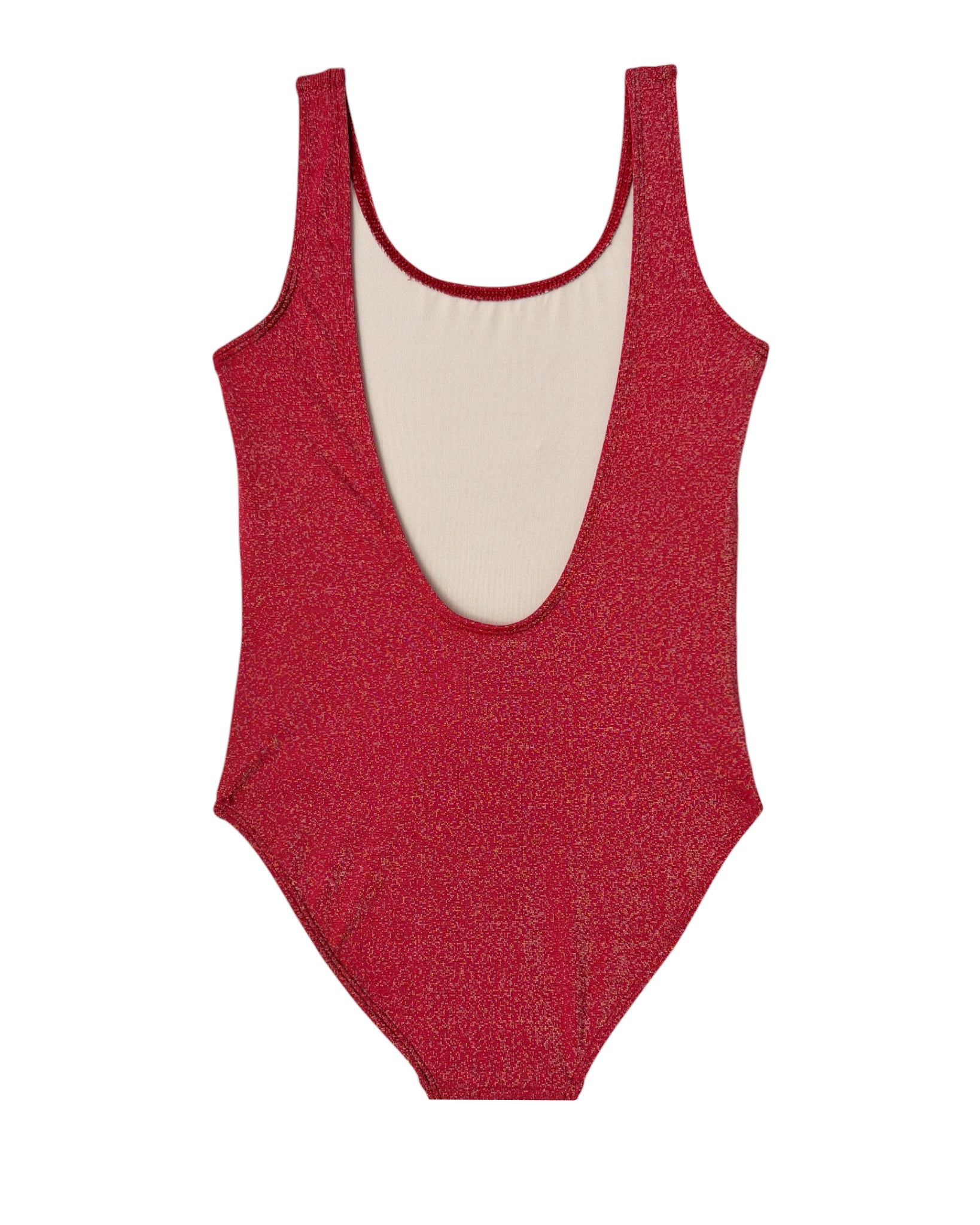 1 Pieza Louisa Cereza Lurex