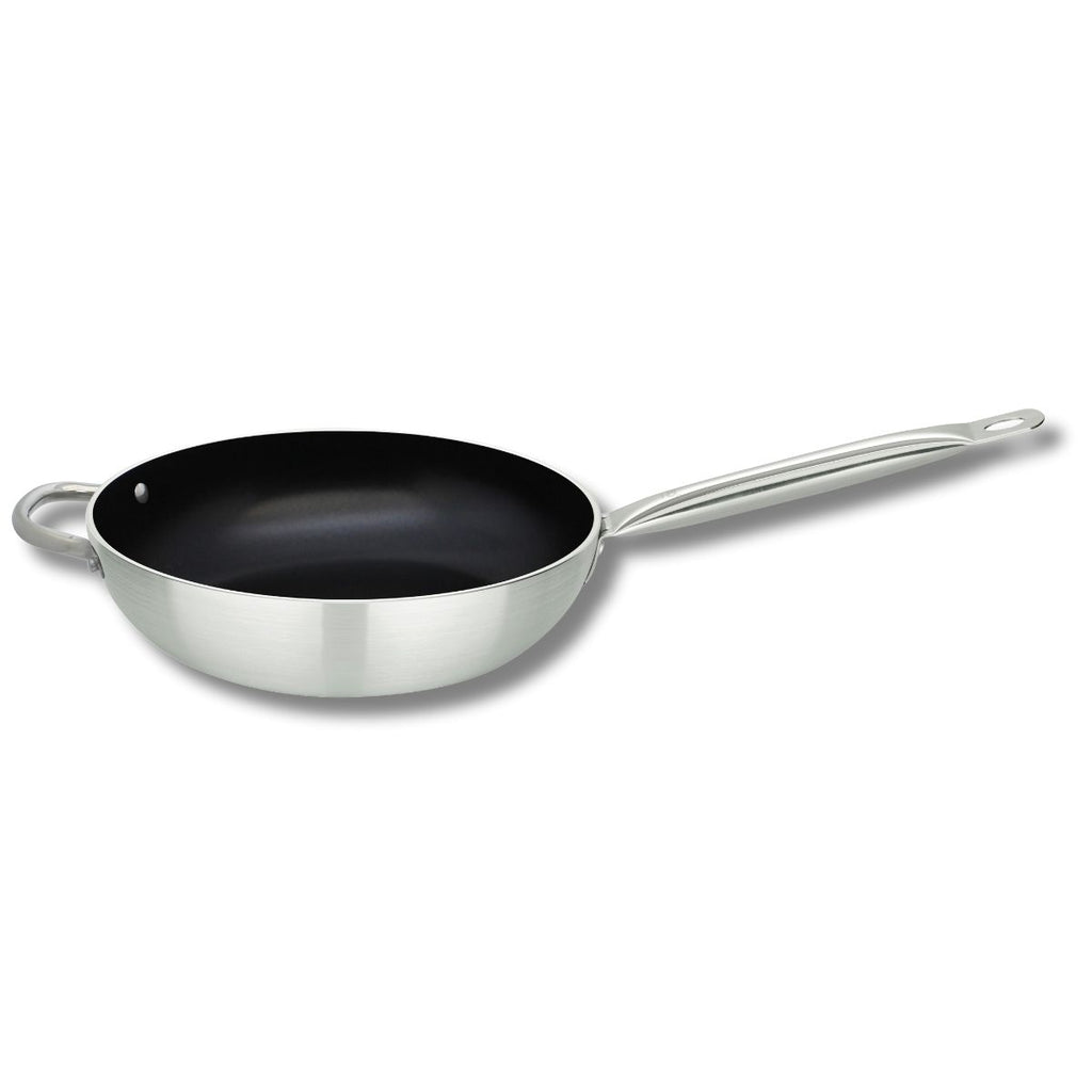 Poêle Wok Céramique Sans Pfas Bistro Line Elo - Gris/Noir