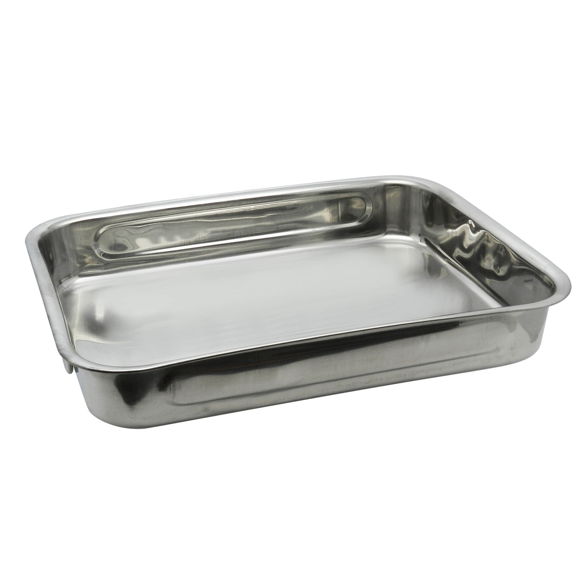 Plat Four En Inox Rectangulaire Elo Edition Red - Gris