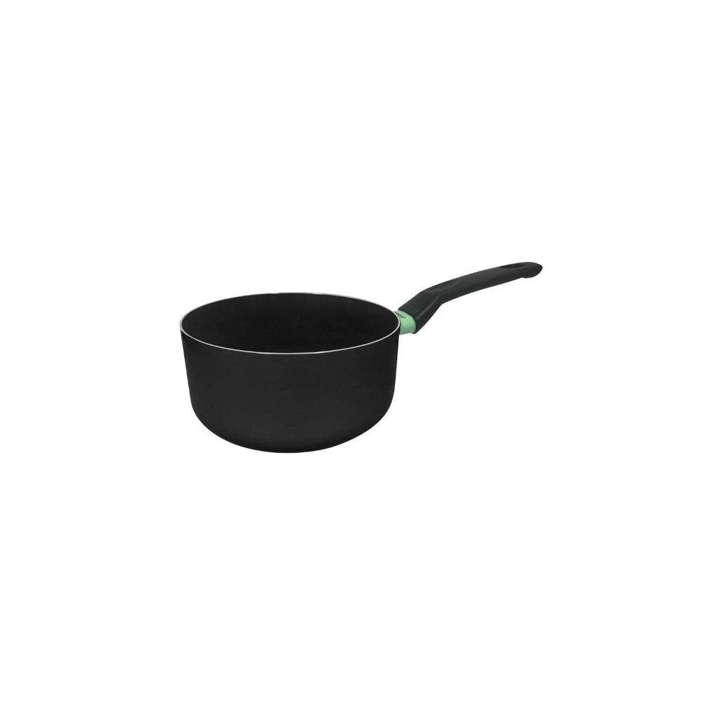 Casserole Aluminium Revêtement Céramique Antiadhésif Sans Pfas Fackelmann Brandao - Noir/Vert