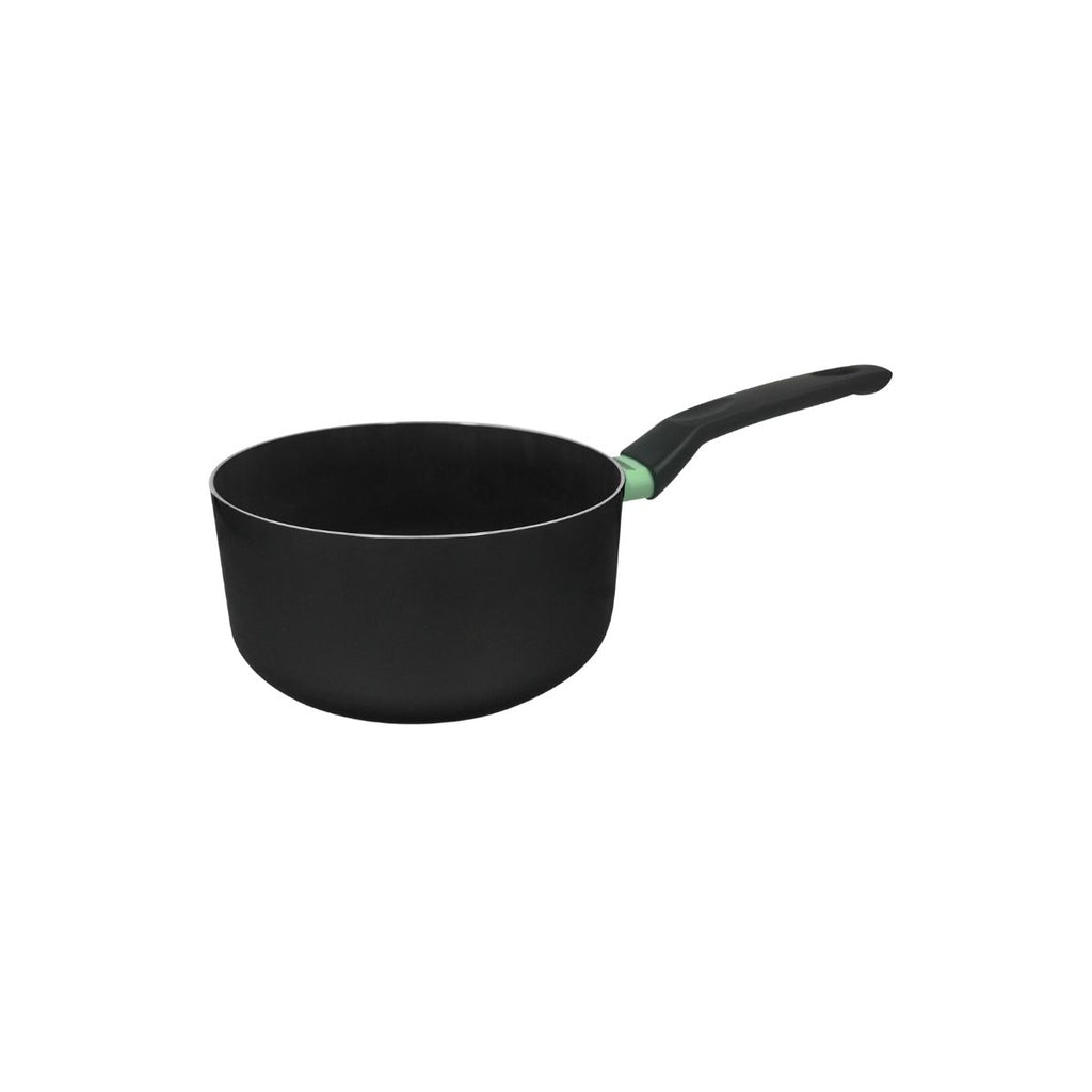 Casserole Aluminium Revêtement Céramique Antiadhésif Sans Pfas Fackelmann Brandao - Noir/Vert