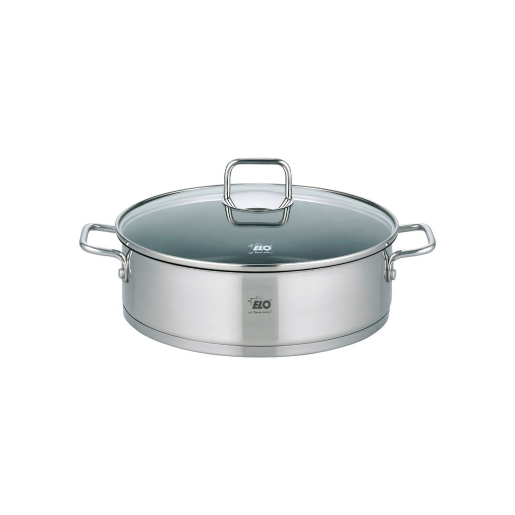 Sautoir En Acier Inoxydable 18/10 Antiadhésif Elo Citrin - Inox