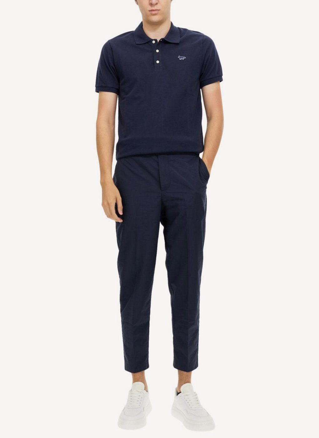 Maison Kitsune - Elasticated Pants - Navy - Mixte