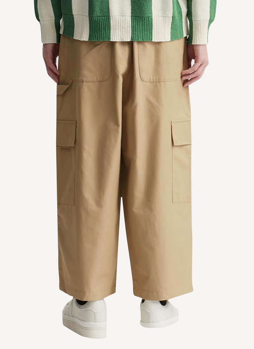 Maison Kitsune - Worker Pants - Ecru - Femme