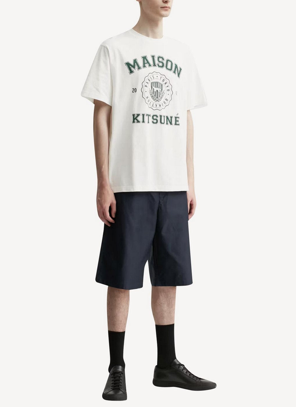 Maison Kitsune - Umbrella Short - Dark Navy - Homme