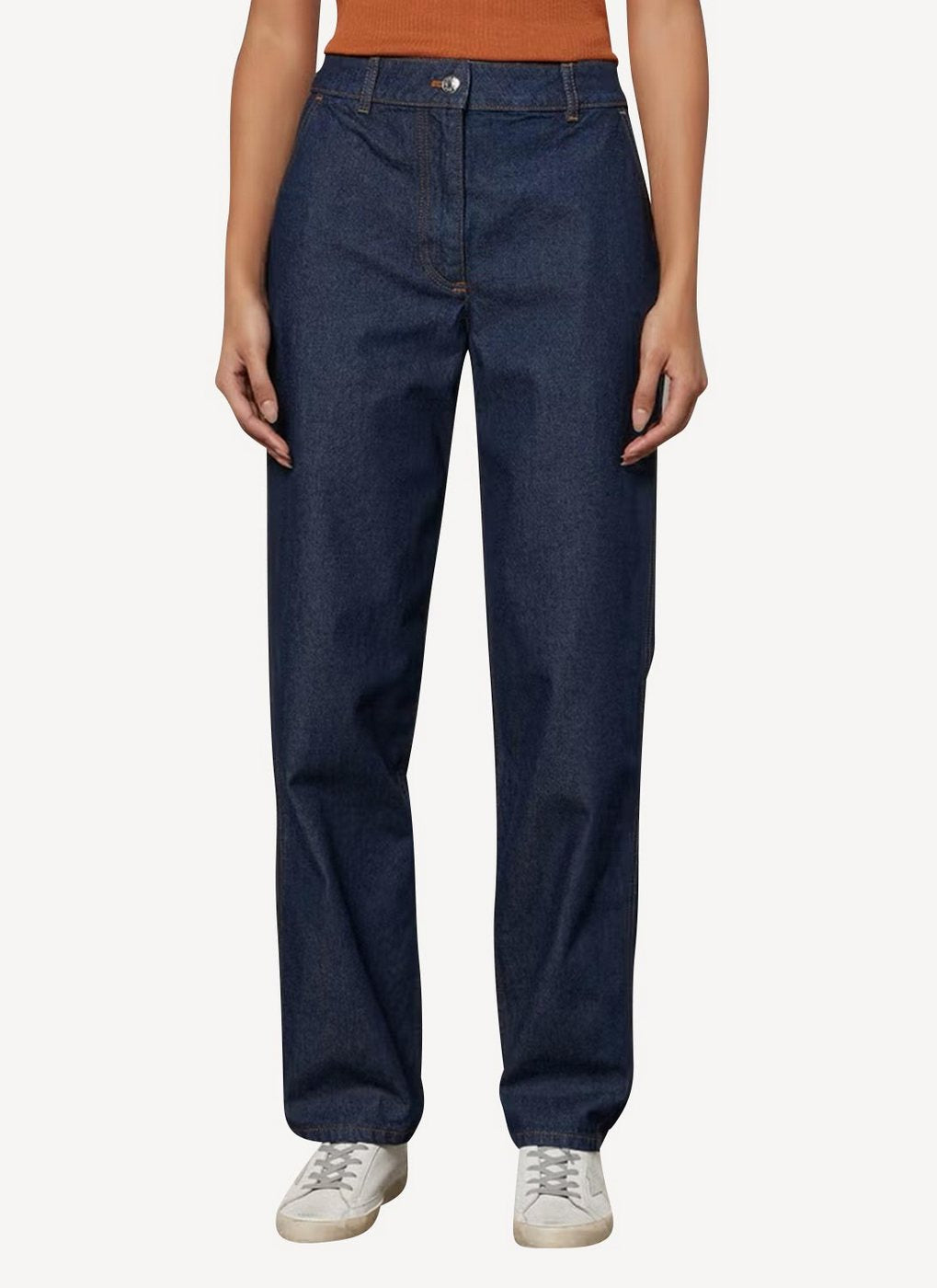 Maison Kitsune - Stretch Denim Skinny - Rw - Femme