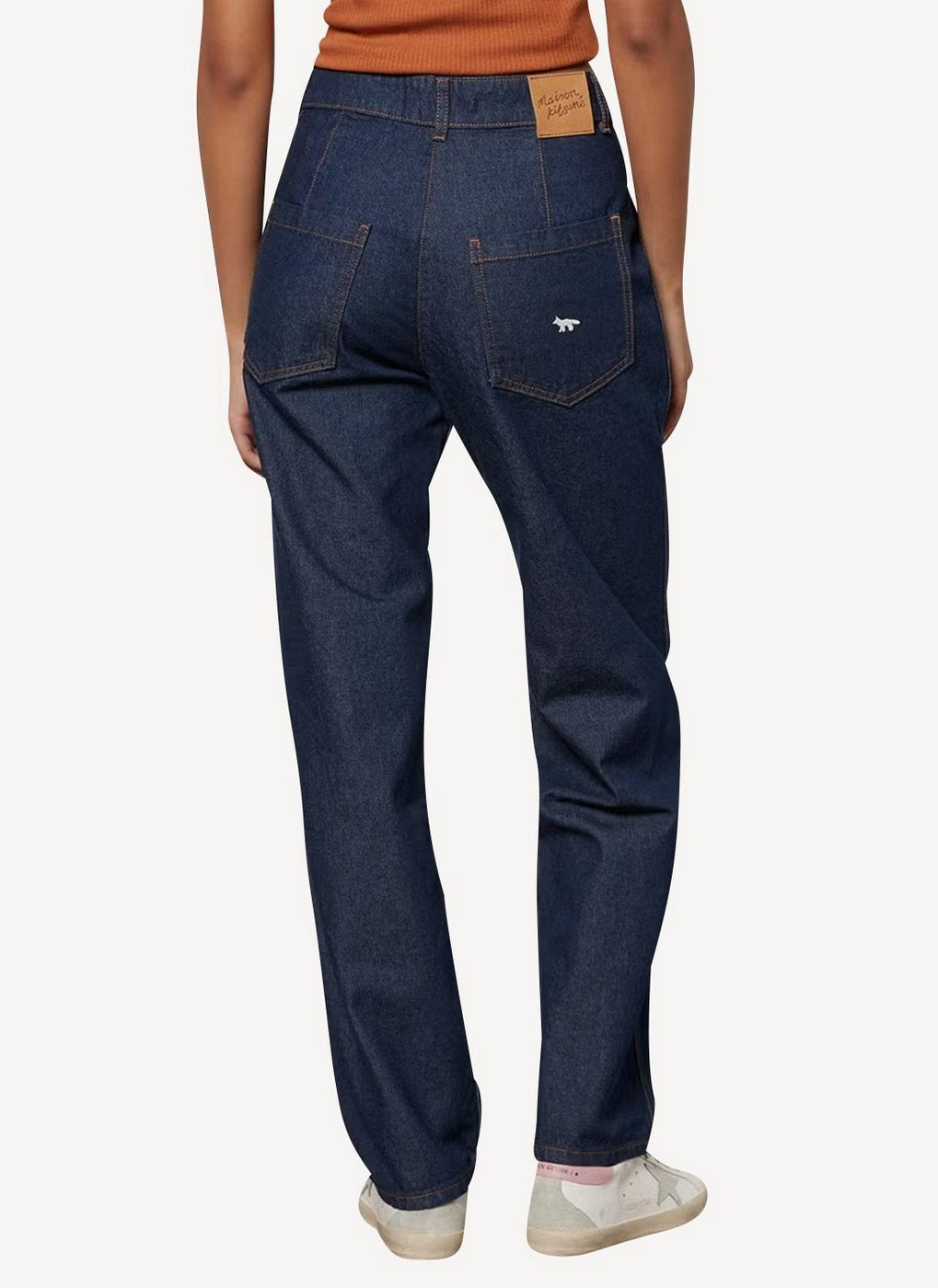 Maison Kitsune - Stretch Denim Skinny - Rw - Femme
