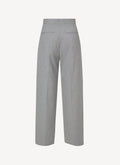 Maison Kitsune - Flannel Casual Pant - Grey - Femme
