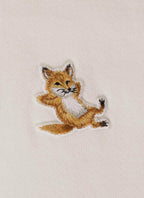 Maison Kitsune - Mix Hoodie Pullover - Ecru - Femme