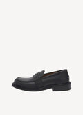 Maison Kitsune - Penny Loafer Leather - Black - Women