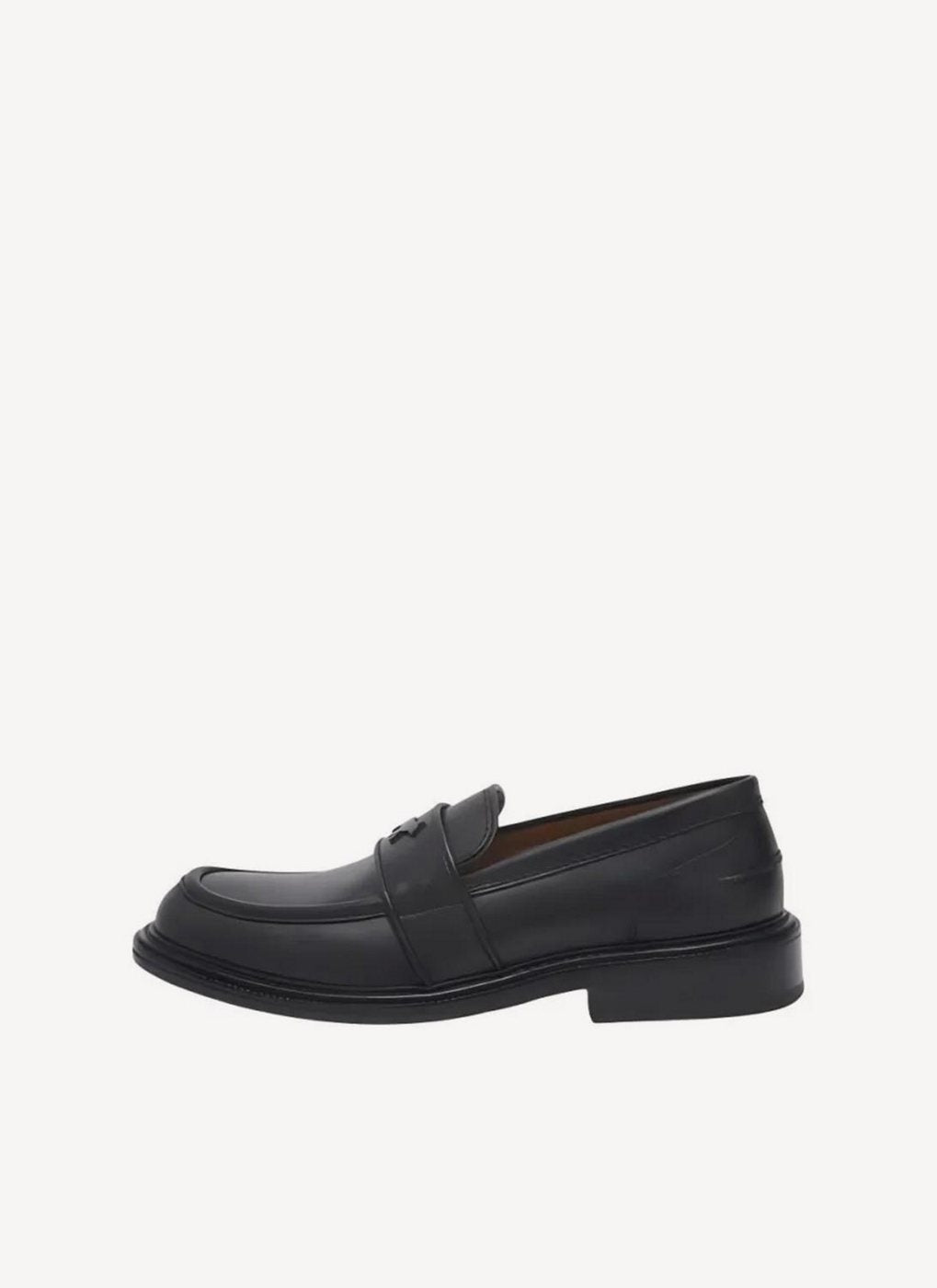 Maison Kitsune - Penny Loafer Leather - Black - Women