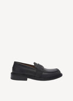 Maison Kitsune - Penny Loafer Leather - Black - Women