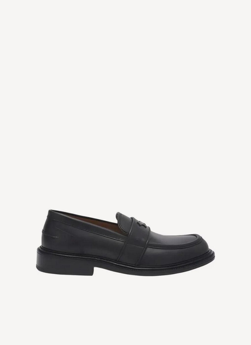 Maison Kitsune - Penny Loafer Leather - Black - Women