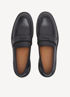 Maison Kitsune - Penny Loafer Leather - Black - Women