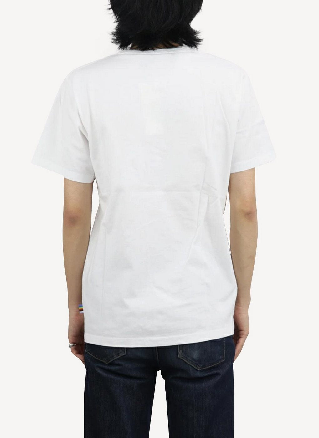 Maison Kitsune - Rainbow Fox Classic Tee-Shirt - Light Pink - Mixte