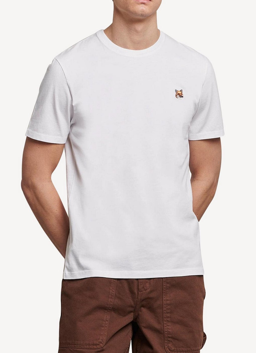 Maison Kitsune - Pekinese T-Shirt - White - Men