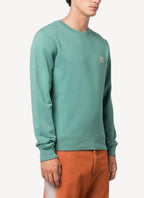 Maison Kitsune - Sweat Shirt Je Suis Alle - Mint - Homme