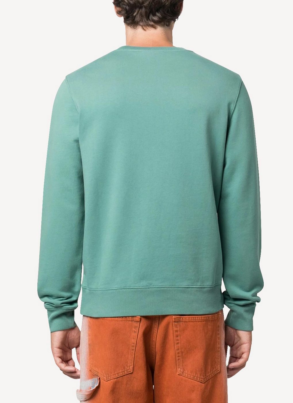 Maison Kitsune - Sweat Shirt Je Suis Alle - Mint - Homme