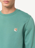 Maison Kitsune - Sweat Shirt Je Suis Alle - Mint - Homme