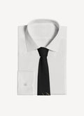 Maison Kitsune - Jacquard Fish Tie - Black - Homme
