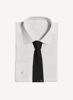 Maison Kitsune - Jacquard Fish Tie - Black - Homme